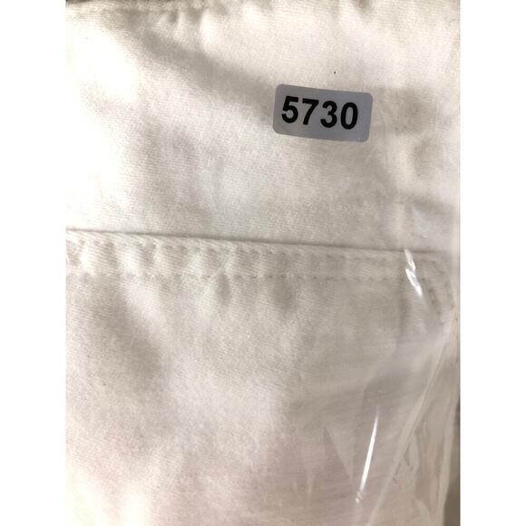 J. Crew Factory Mid Rise Flare Crop Signature Stretch Denim White NWT 28P - Picture 10 of 11